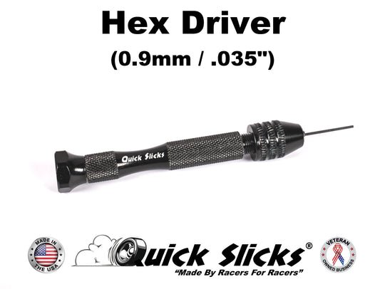 Quick Slicks 0.9mm (.035") Hex Driver