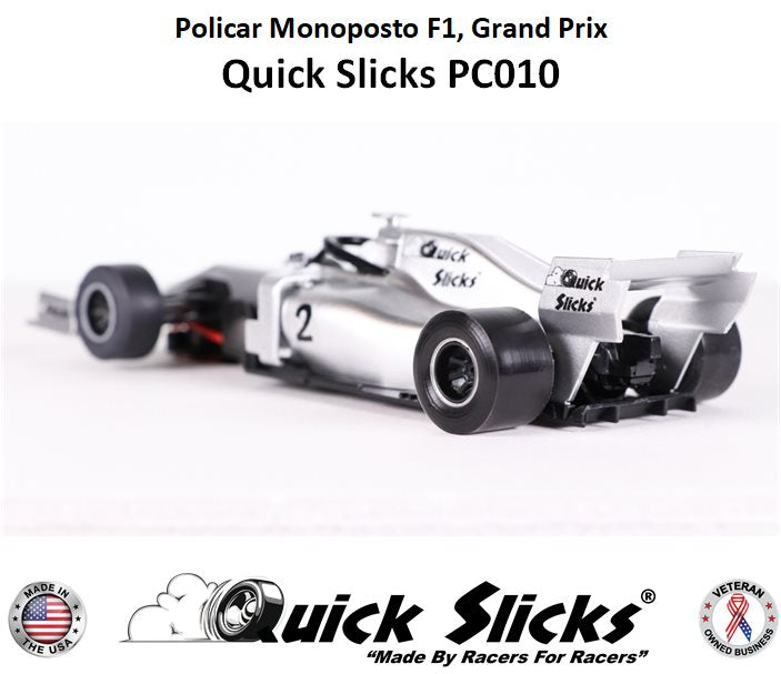 PC010XF Quick Slicks Silicone Tires, X-Firm