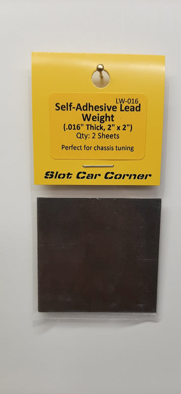 SCC Self-Stick Lead Weight, .016"