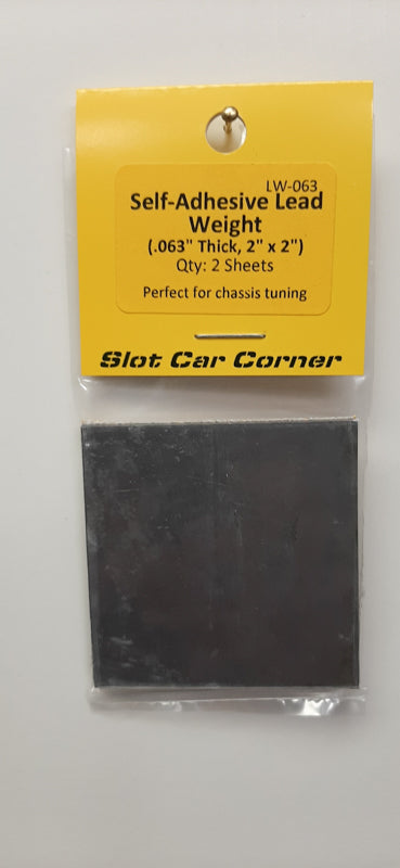 SCC Self-Stick Lead Weight, .060"