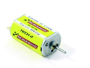 SC-0018b Scaleauto FF-050 Slim Can 25,000 RPM Motor, 1.5mm OD Shaft