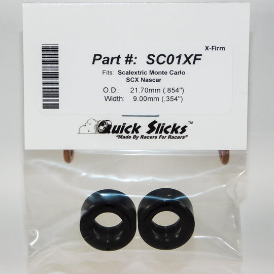 SC01XF Quick Slicks Silicone Tires, X-Firm