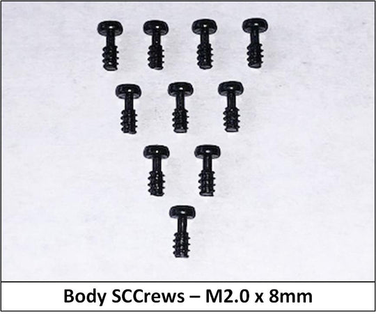 SCC Body Float SCCrews, M2.0 x 8mm