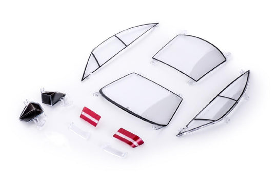 Slot.It CS36v Transparent Parts, Opel Calibra V6