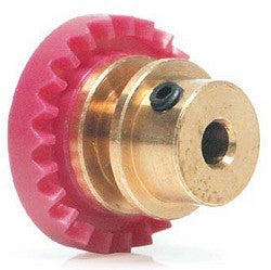 Slot.It GI23-Bz Inline Crown Gear, Bronze Hub, 23T