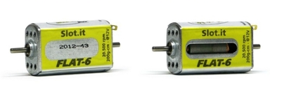 Slot.It MN09ch 20,000 RPM Flat 6 Motor, Long-Can