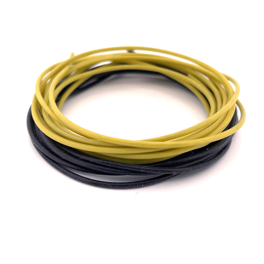 SCC 22 AWG Ultra Flexible BARE COPPER Silicone Motor Lead Wire, 10 Feet