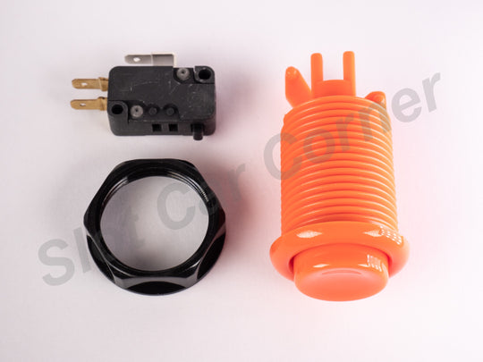 Track Call Button, Panel Mount, Orange