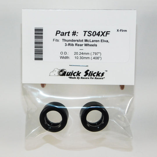 TS04XF Quick Slicks Silicone Tires, X-Firm