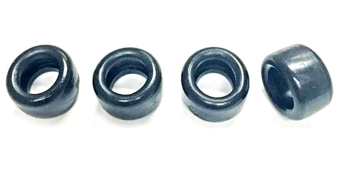 TYR005RX Thunder Slot Rear Slick Tires, 10.8x19mm for Carrera