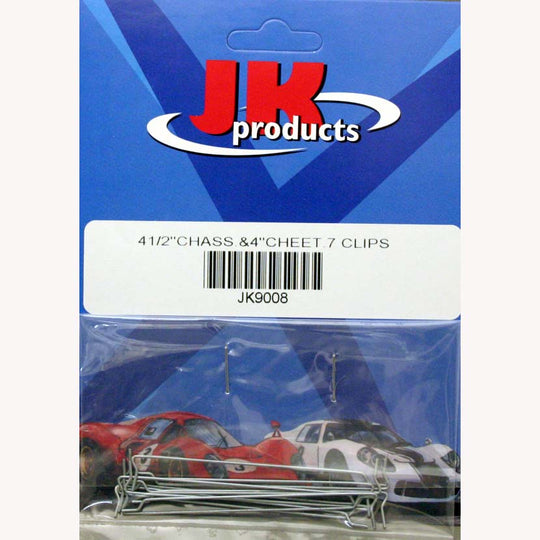 JK Products JK9008 (U44) Body Mounting Clips for 4.5" Chassis