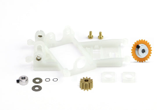 Slot.It KK14c Flat 6 AW Motor Mount Conversion Kit, 1.0mm Offset