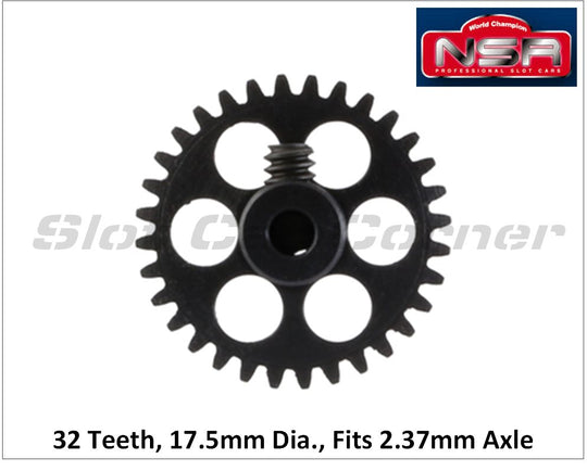 NSR 6032 17.5mm Extra Light Sidewinder Gear, 32T