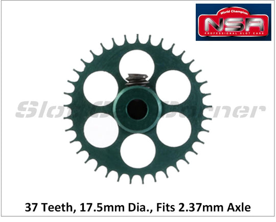NSR 6037 17.5mm Extra Light Sidewinder Gear, 37T