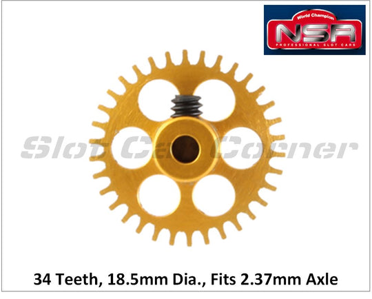 NSR 6134 18.5mm Extra Light Sidewinder Gear, 34T