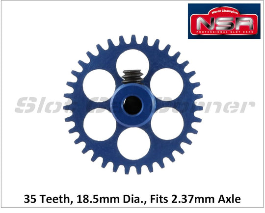 NSR 6135 18.5mm Extra Light Sidewinder Gear, 35T
