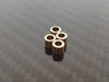 R1012 TTS Brass Spacer for 3mm Axle, 4mm Wide