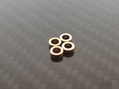 R1014 TTS Brass Spacer for 2mm Axle, 3mm Wide