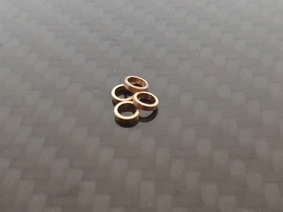 R1015 TTS Brass Spacer for 1mm Axle, 3mm Wide