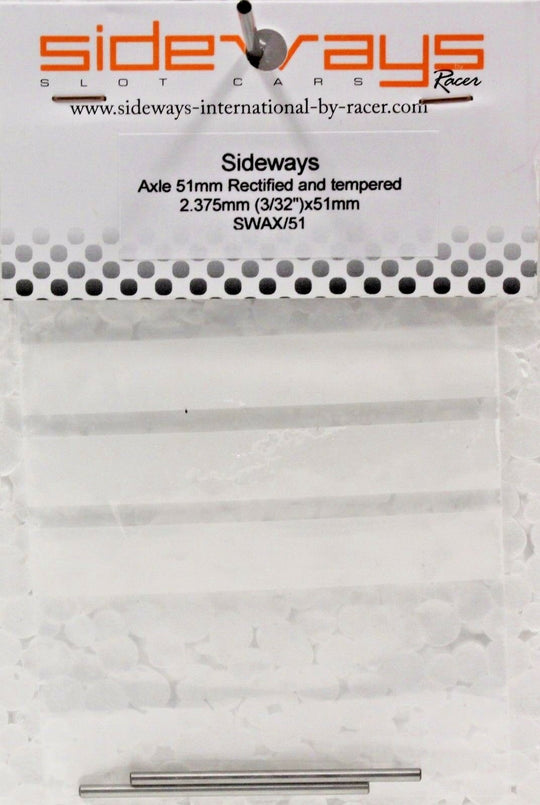 SWAX/51 Sideways 3/32" Solid Axle, 51mm